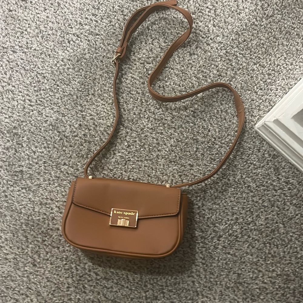 Small brown handbag